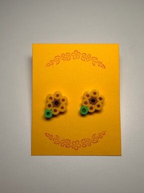 Sunflower Stud Earrings